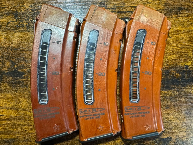 AK74 bakelitové zásobníky UA