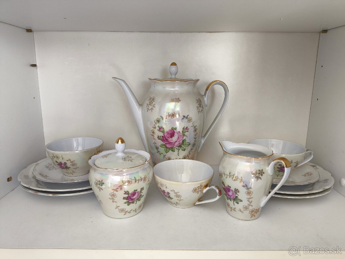 Čajová súprava • KAHLA • GDR