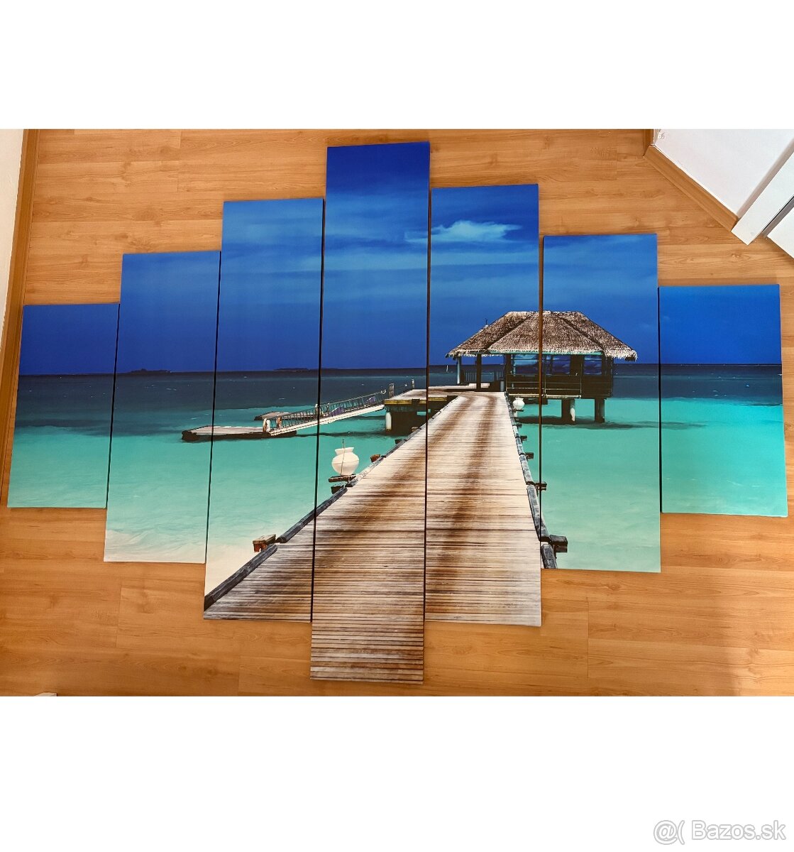 7-dielny obraz na plátne Maledivy