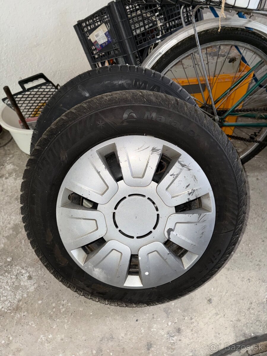 Disky 4x100 + zimné penu 165/70 R13 79T