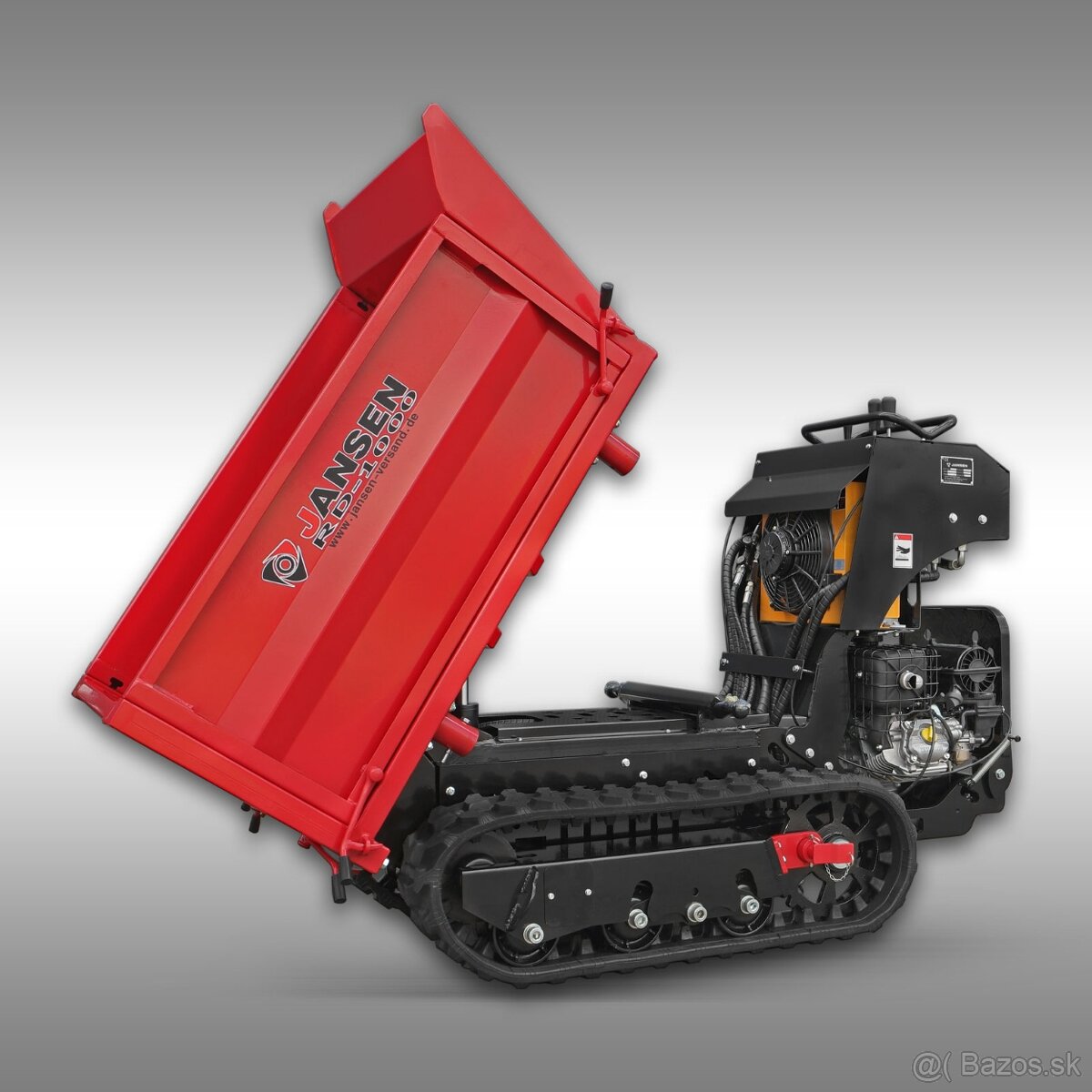 Jansen RD-1000 Dumper PRO,  motor Vanguard, 3 bočné sklápani