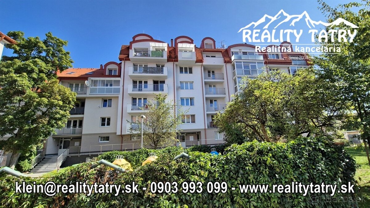 Mezonetový byt 3 izbový s loggiou, krbom a garážovým státím