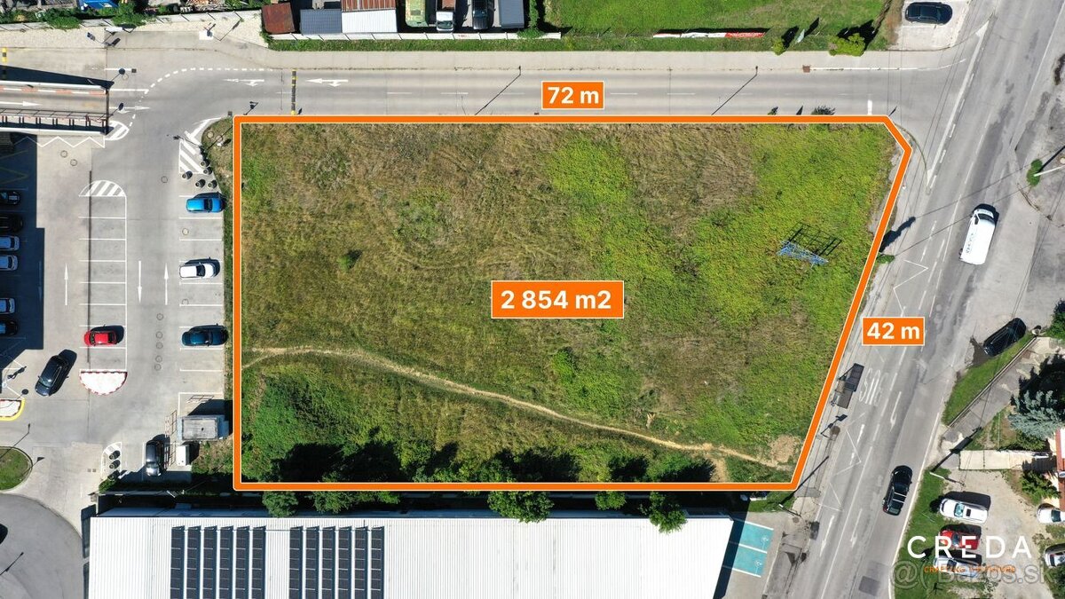 CREDA | predaj komerčný pozemok, Pezinok - Šenkvická cesta