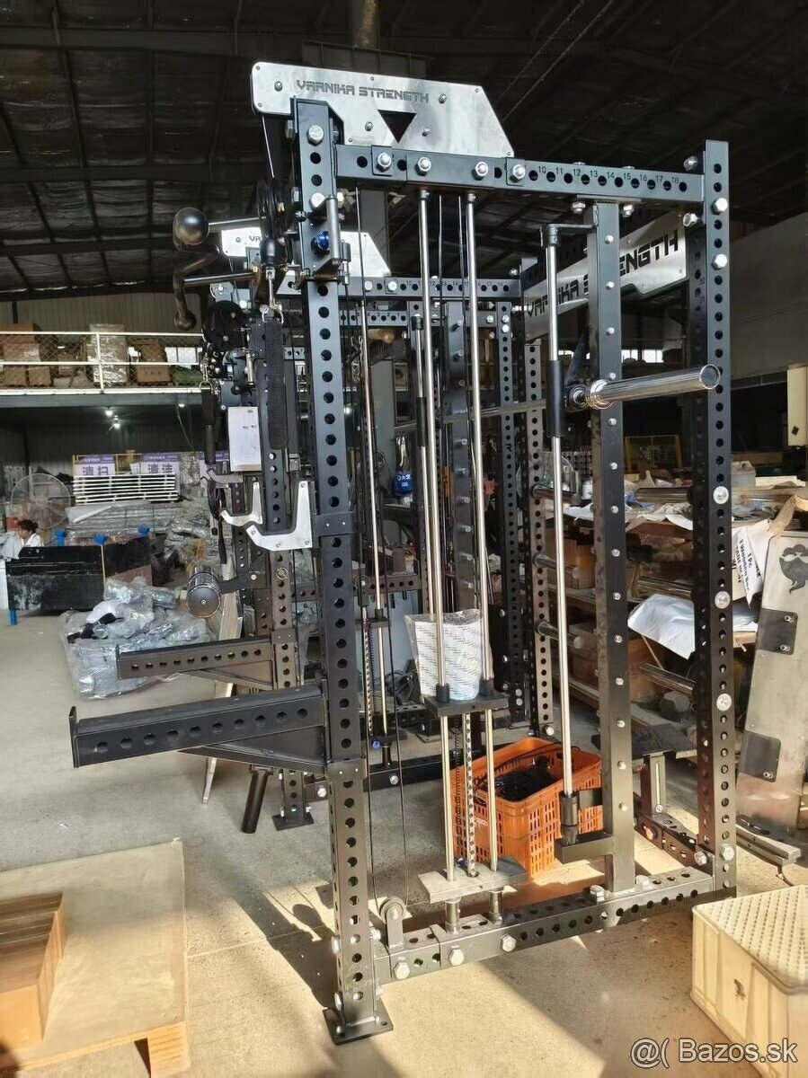 HALF RACK, protismerné kladky, multipress