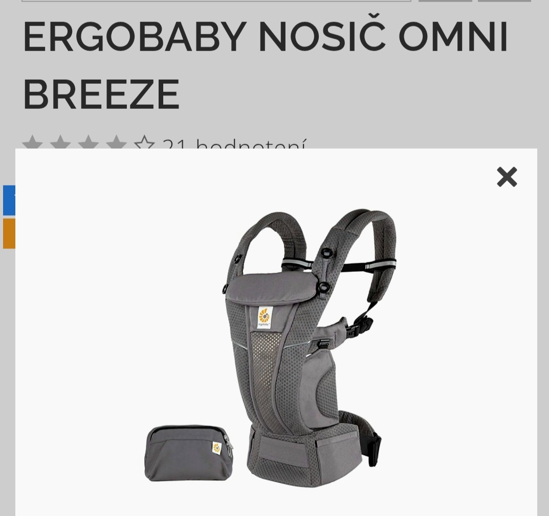 Ergonomický nosič pre bábätká a deti NOVÝ