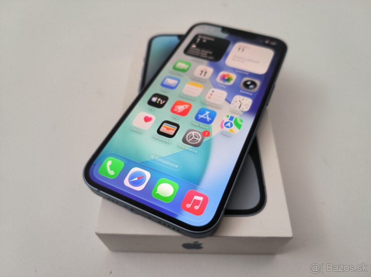 apple iphone 14 128gb Blue 100% Batéria