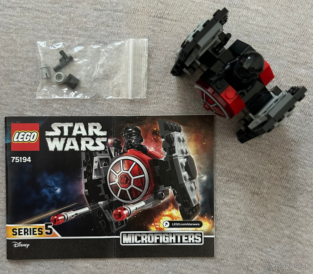 Predám LEGO First Order TIE Fighter Microfighter 75194-1
