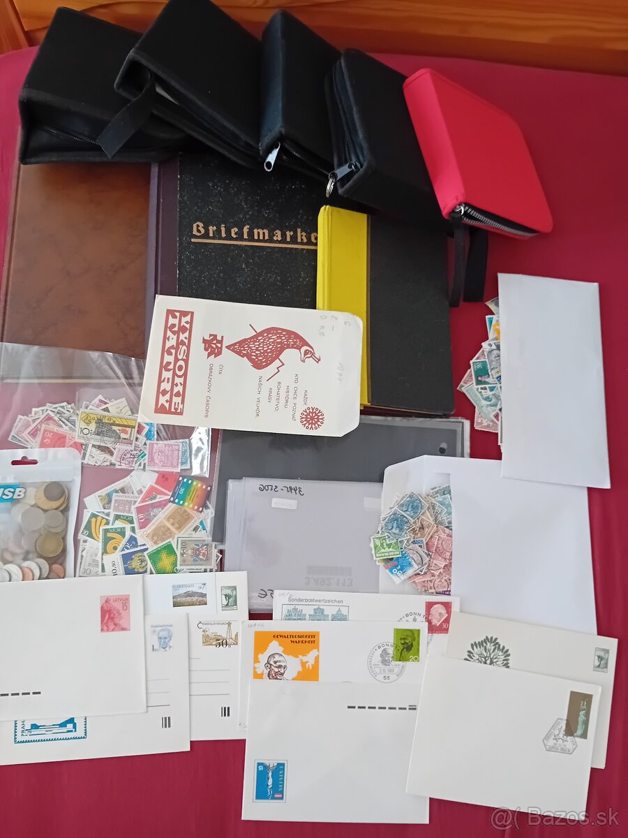Zberatelstka krabica známky