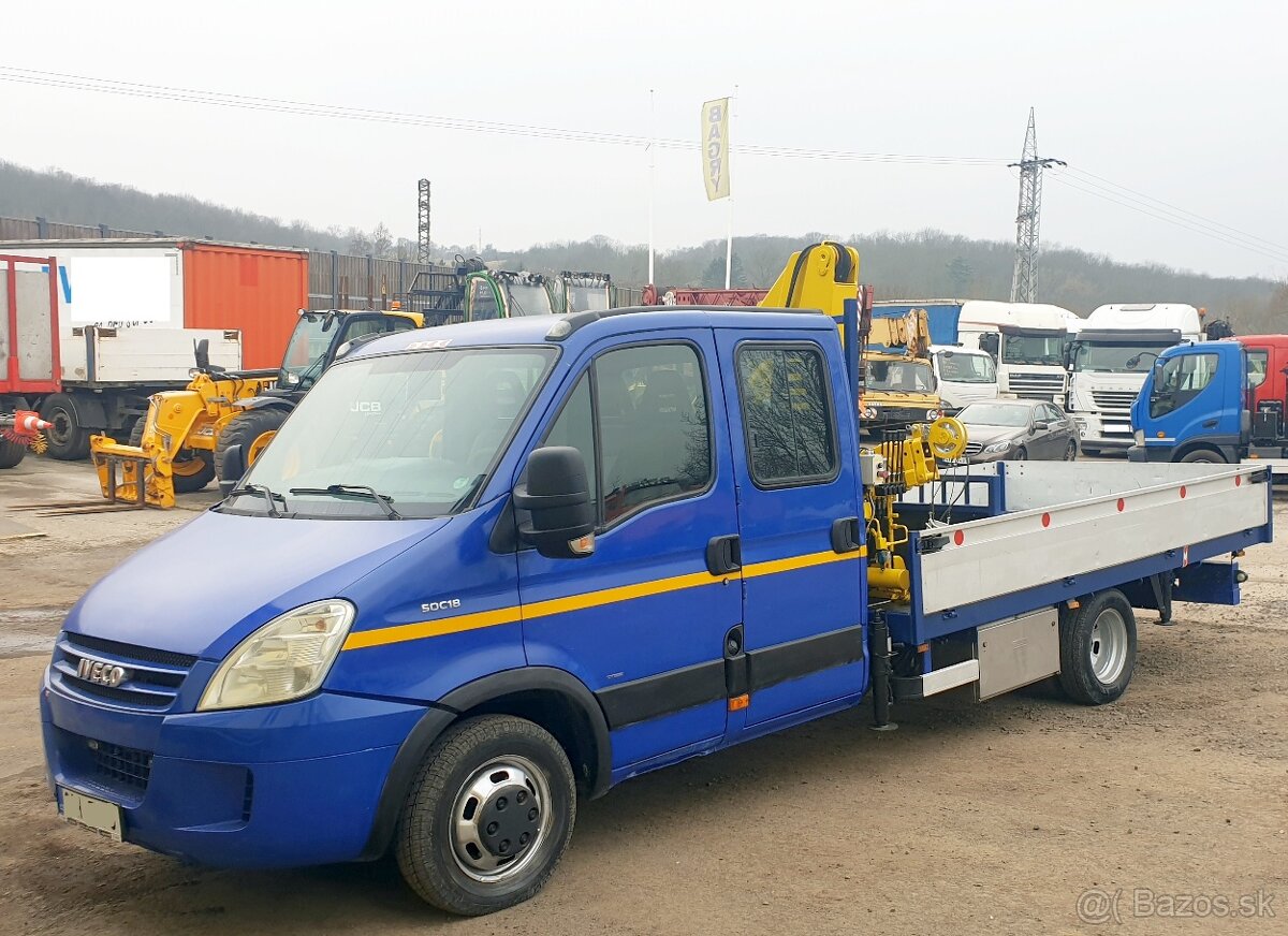 3.5/5t tuplák RP.B 7os.Iveco 50C18 Daily 3.D,16V +HR naviják