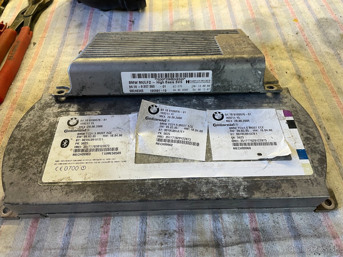 BMW MULF 2 High , BMW TCU 1.5 MOST ECE