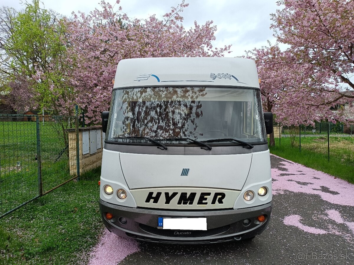 Obytný automobil Hymer B544,2xklima,6mist