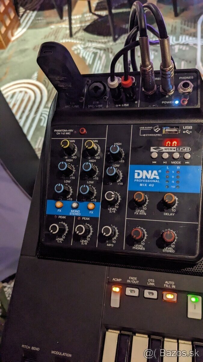 Nový analógový mixpult "DNA MIX 4U"- SUPER CENA