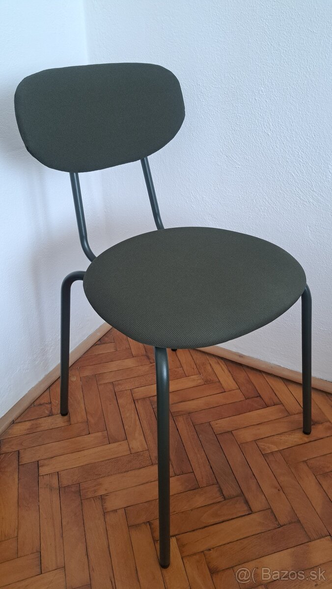Stolička kuchynská zelená IKEA