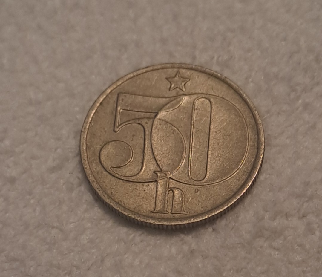 50 halier Československa 1985
