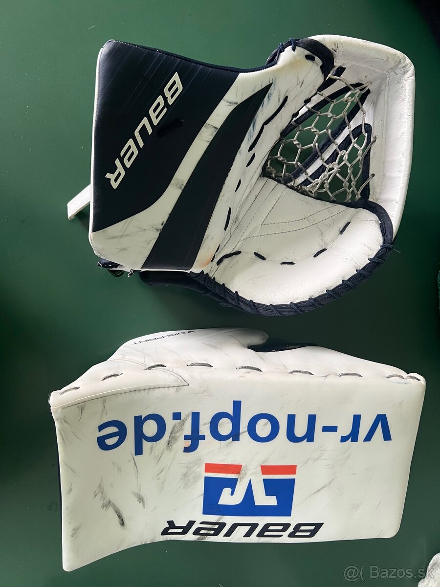 Bauer hyperlite 2 lapačka a vyrážačka SET