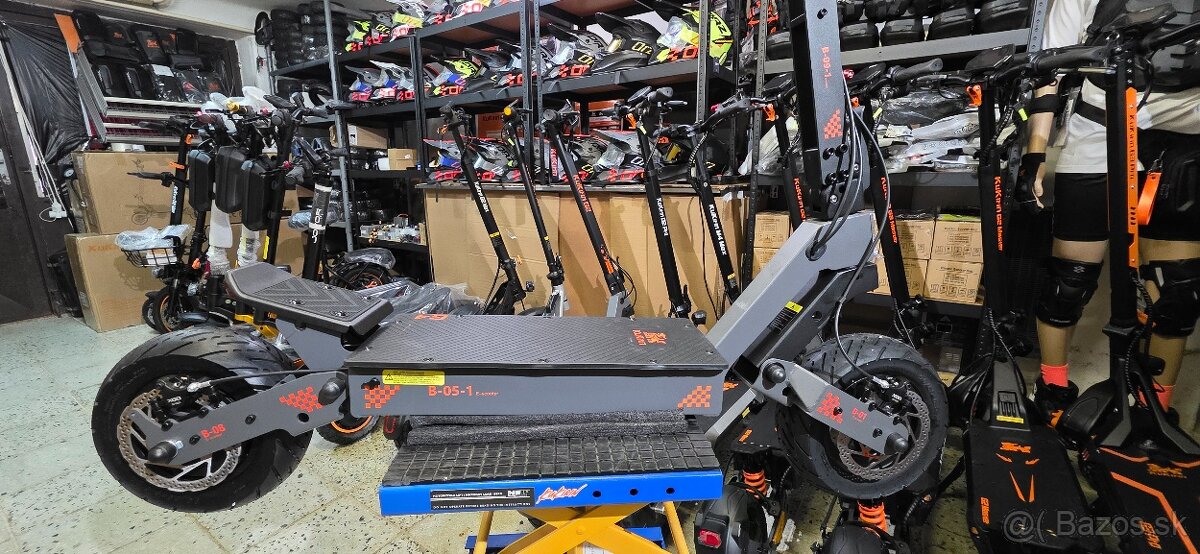 Upravená Kukirin G4 so XOD brzdami model 2025