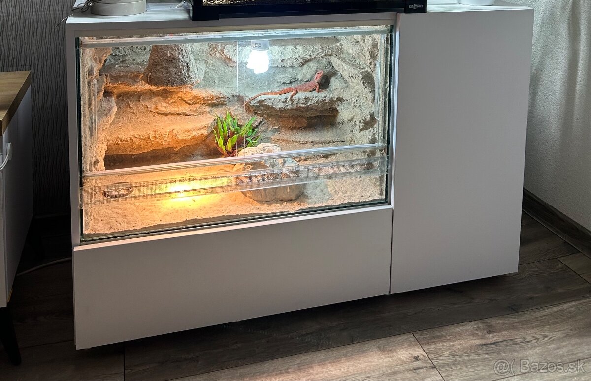 Terarium so skrinkou REZERVOVANE