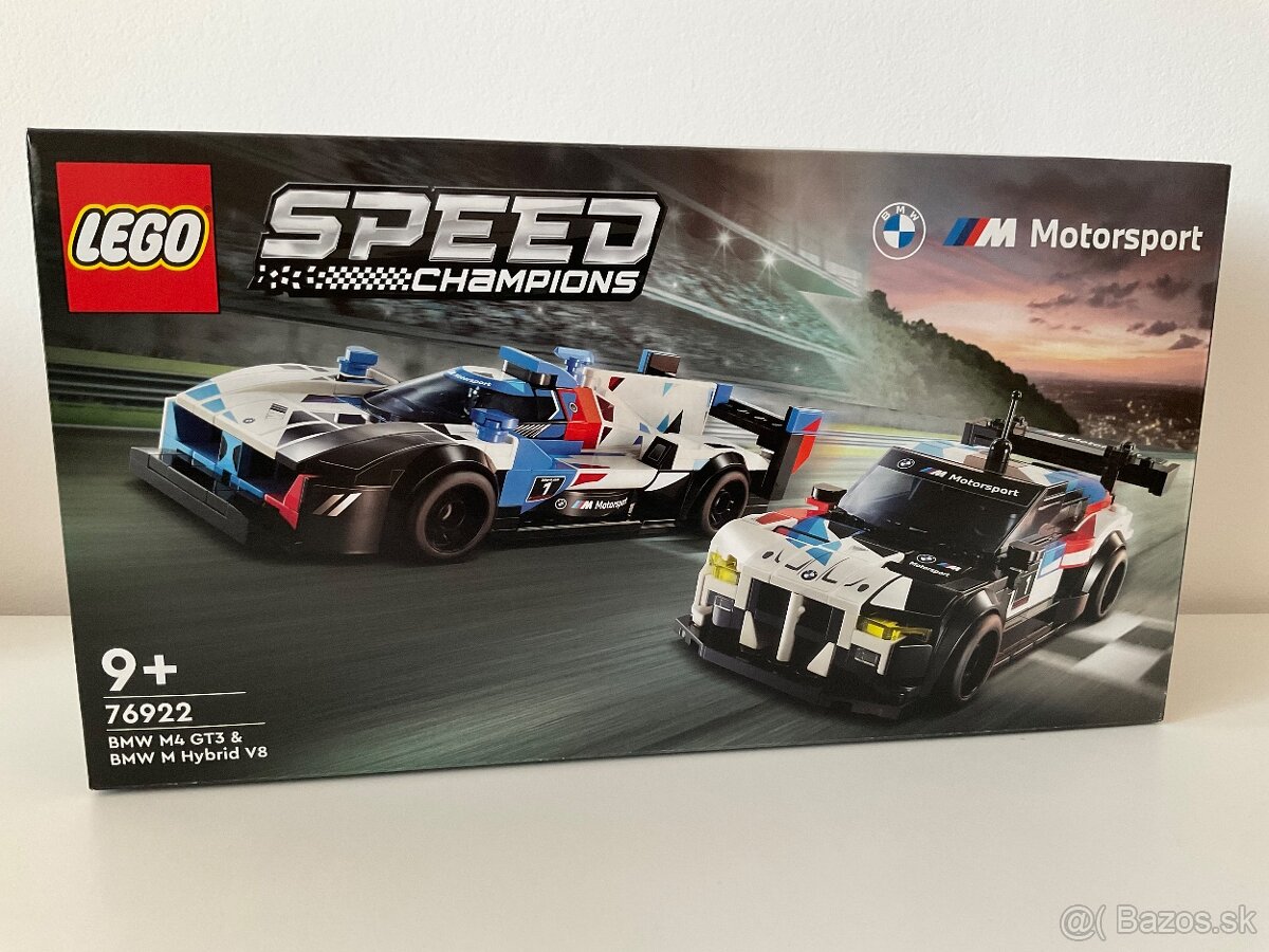 LEGO Speed Champions 76922 Pretekárske autá BMW M4 GT3 a BMW