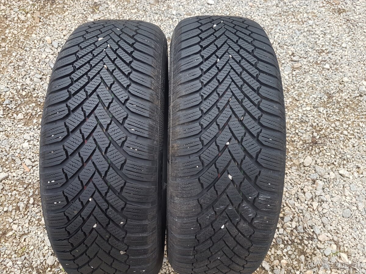 205/60 r16 zimné pneumatiky 2ks Continental DOT2020