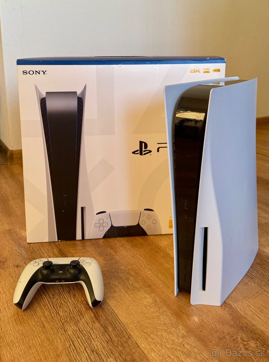 Predám PlayStation 5 – vo výbornom stave, komplet balenie