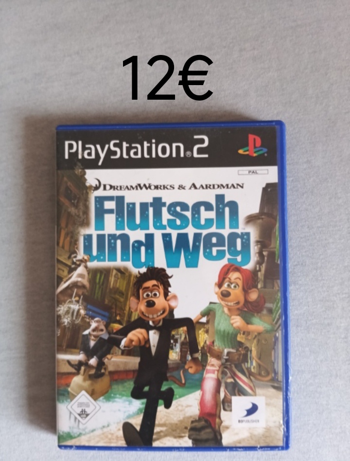 Flutsch Und Weg hra na playstation 2