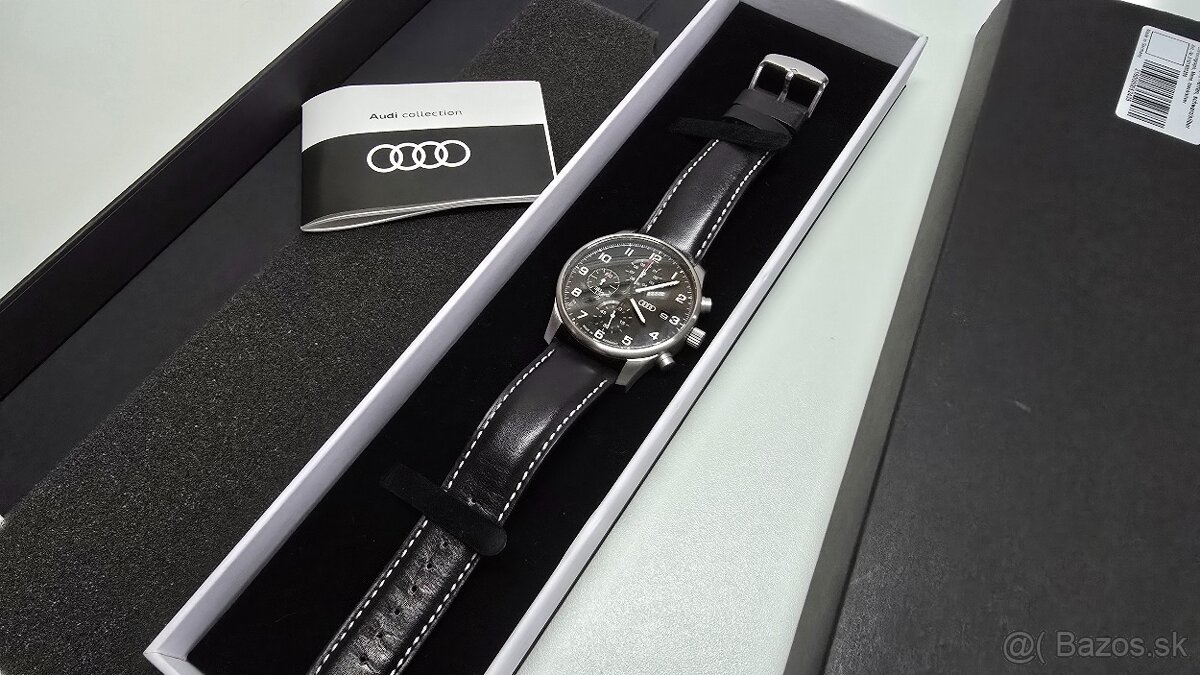 Audi Chronograph Mens black/silver