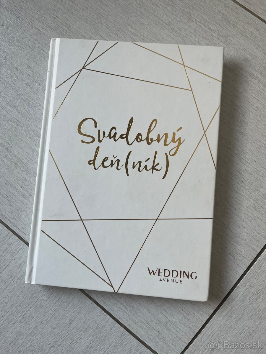 Svadobny deň dennik organizer, kniha na svadbu kniha wedding