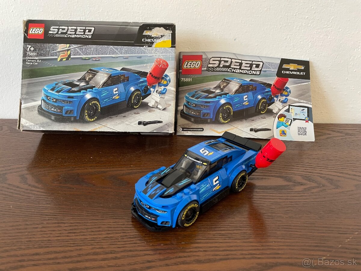 Lego Speed Chevrolet Camaro ZL1 Race Car