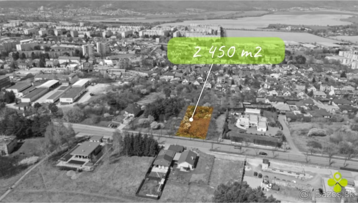 Stavebný pozemok Prievidza – Kopanice ul.Clementisa