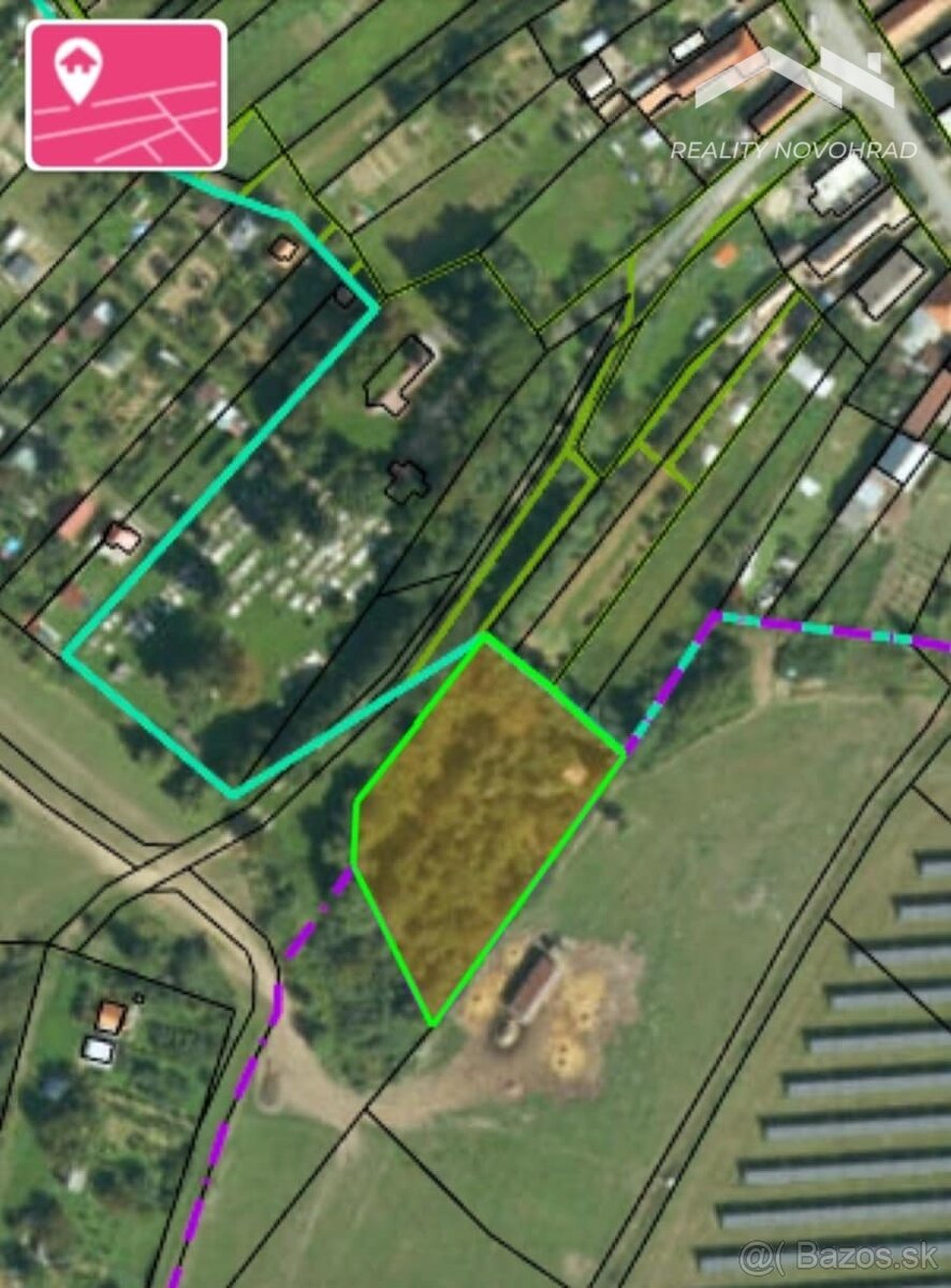 Pozemok s ovocným Sadom, s možnosťou Výstavby RD