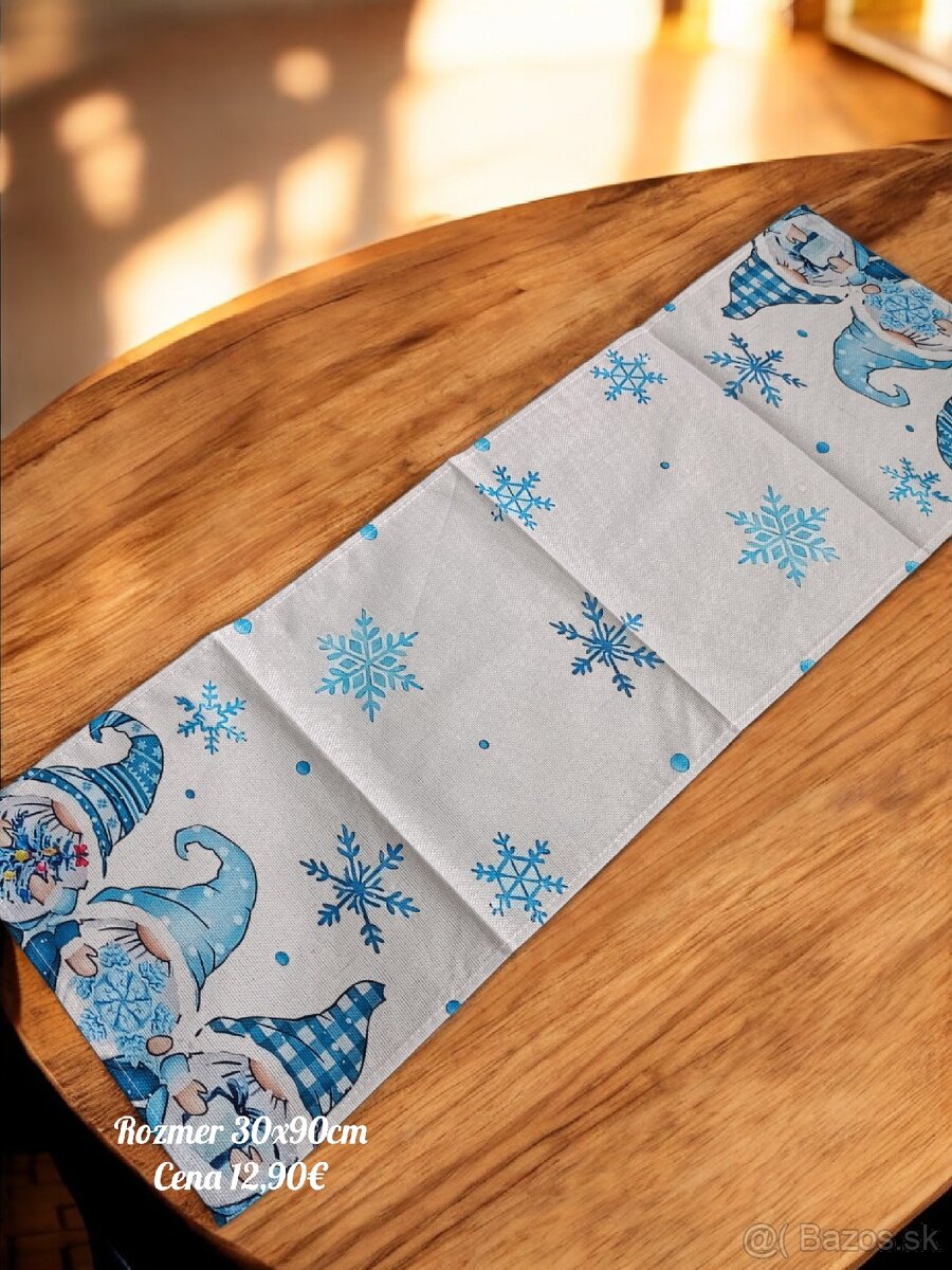 Modré obrusy na stôl