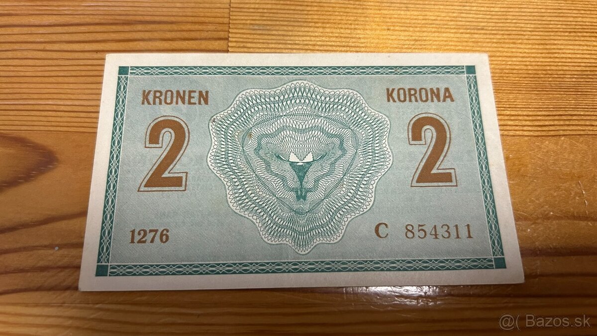 Bankovky Rakúsko-Uhorsko 2 Korona 1914