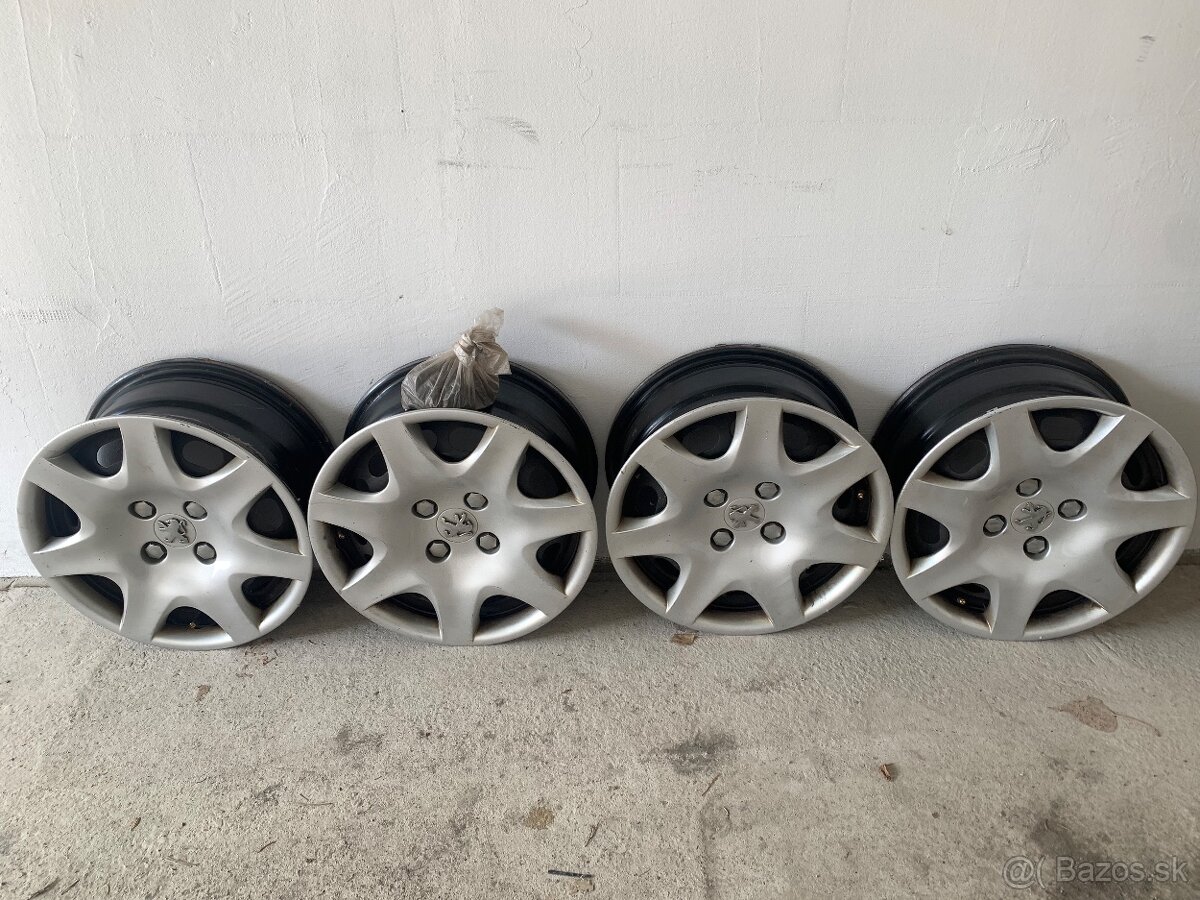 oceľové disky Peugeot 16”