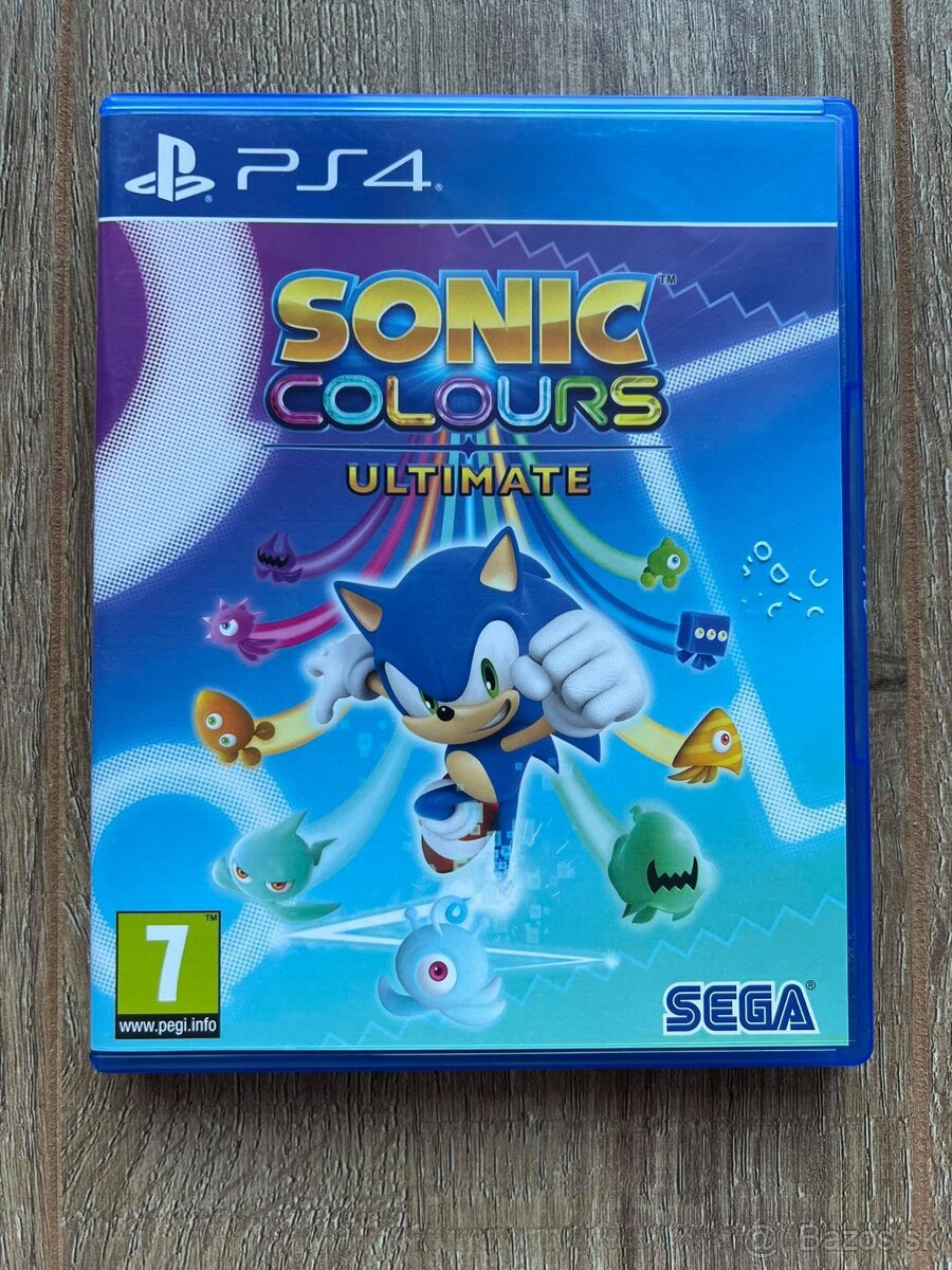 Sonic Colours Ultimate na Playstation 4