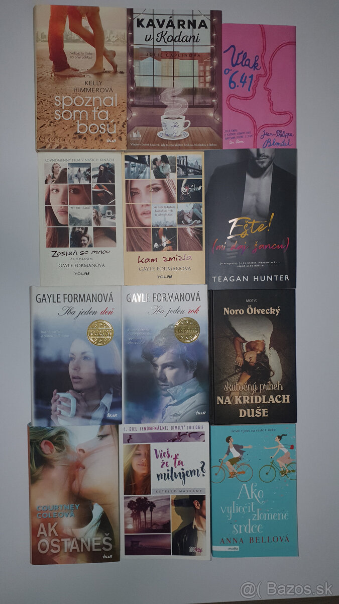 Predám romány pre ženy