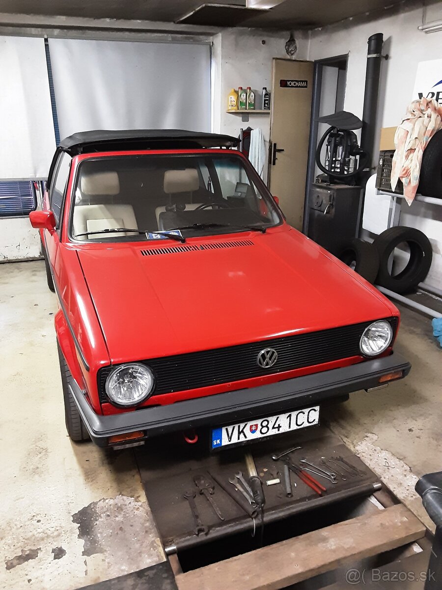 Volkswagen Golf mk1 Cabrio