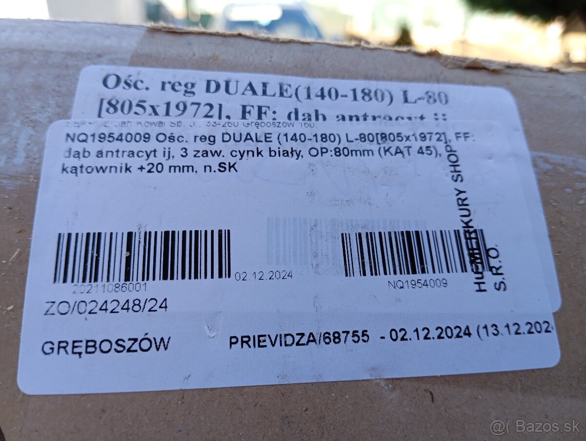 Obložky na dvere L-80,L-70