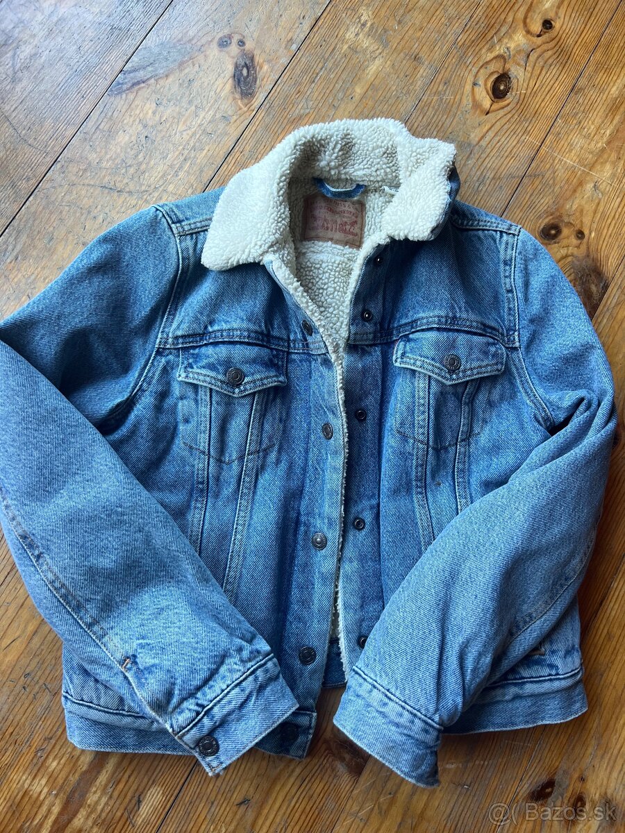 Levis chlapčenská tateplená riflová bunda - 11/12 r