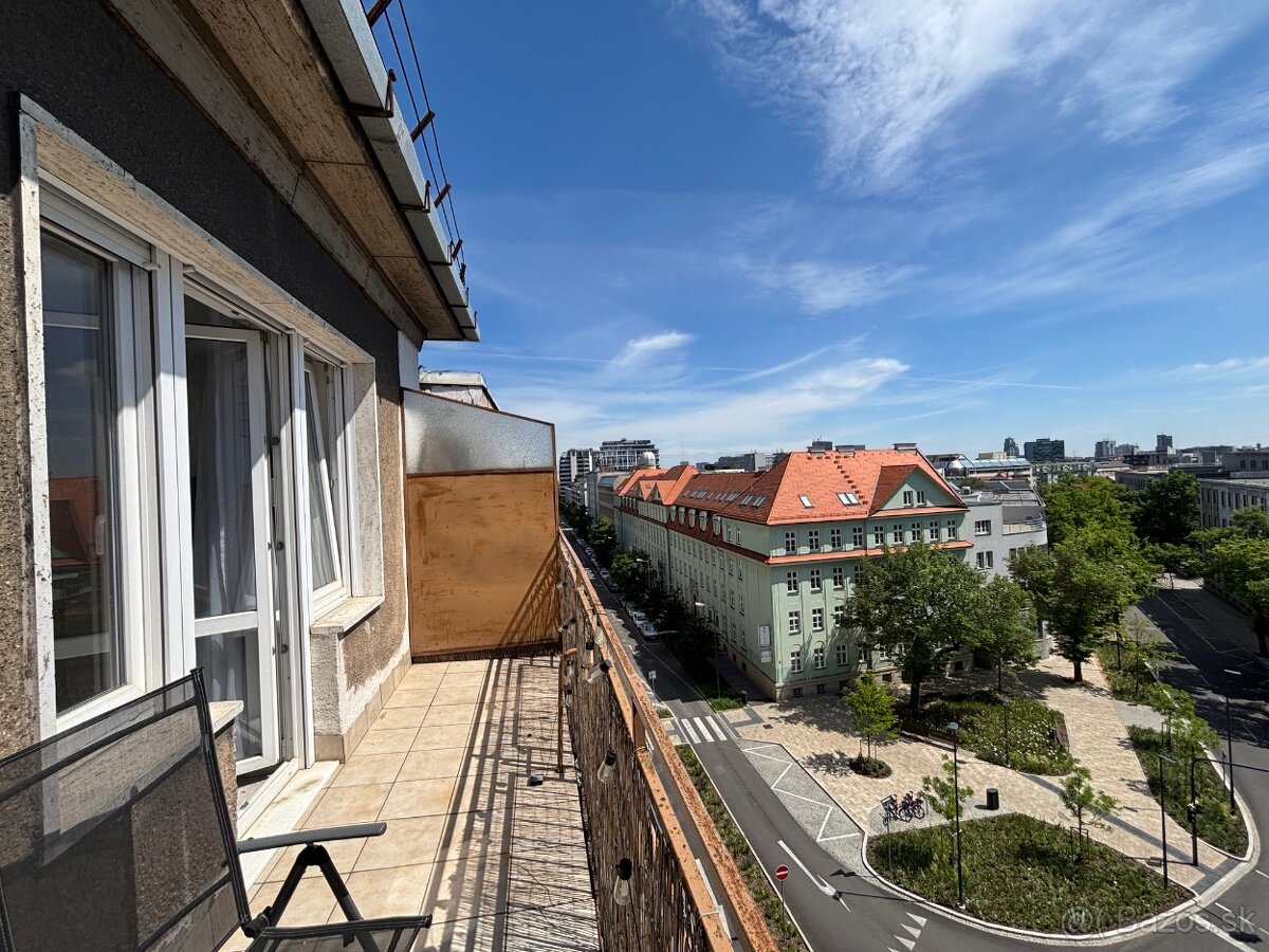 1i.byt 43m, loggia 6,5m, Benediktiho ul., výborná investícia