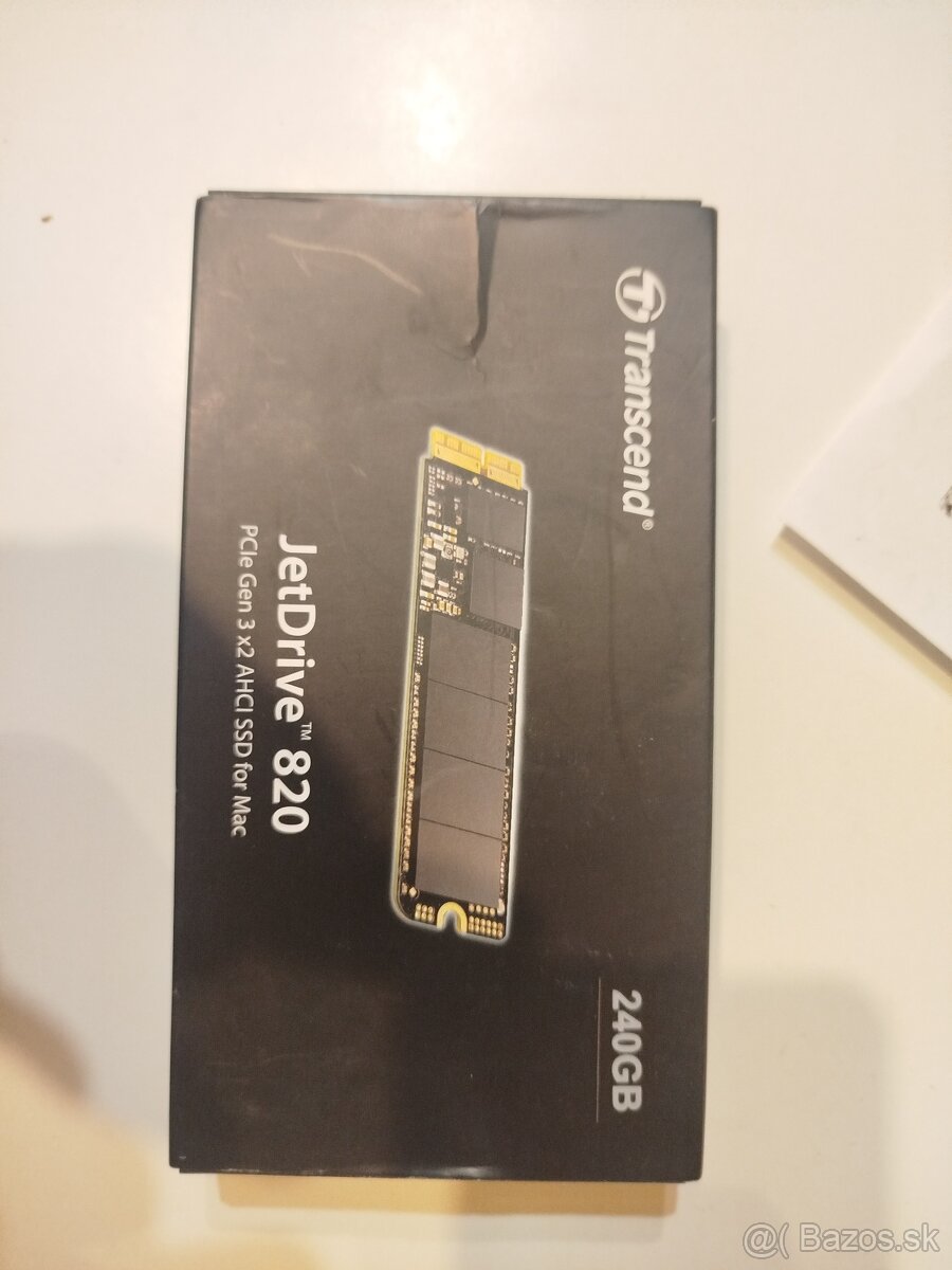Jetdrive 820 mvme disk pre Mac 240GB
