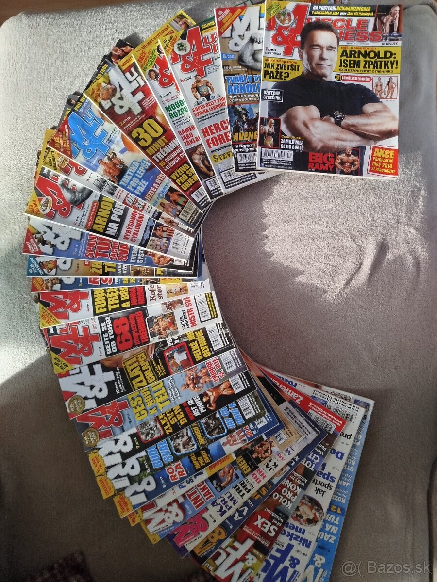 Časopisy Muscle&Fitness