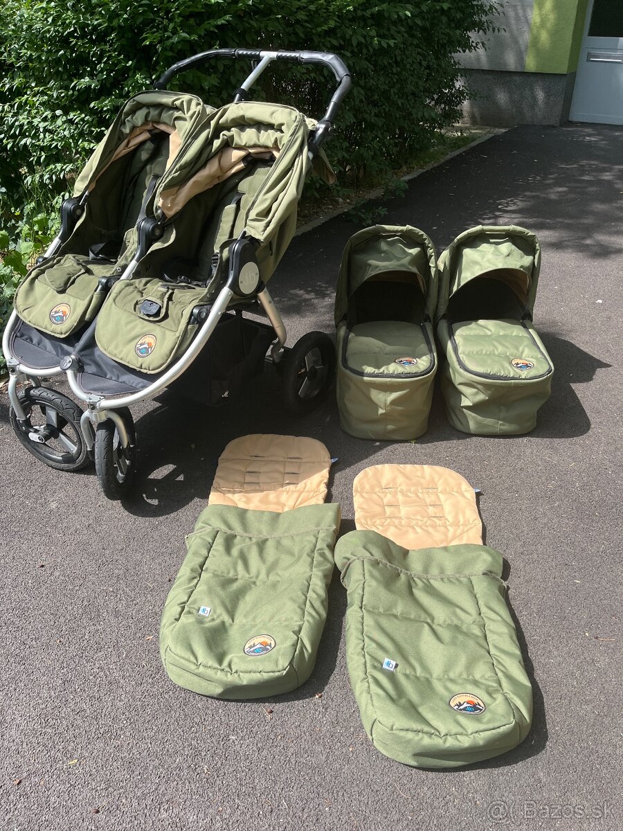 Kočík pre dvojičky Bumbleride Indie Twin