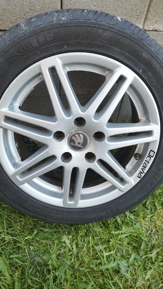 Elektróny 5x112 R16 s letnými pneumatikami 205/55