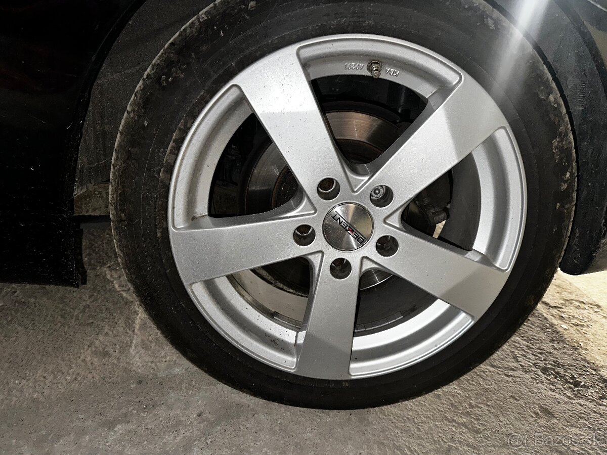 Predám elektrony 5x120 + letné pneu 205/50 r17