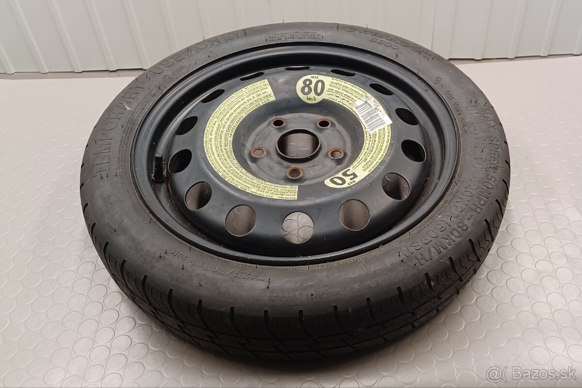 Rezervné koleso 5x112 , škoda , vw, audi.