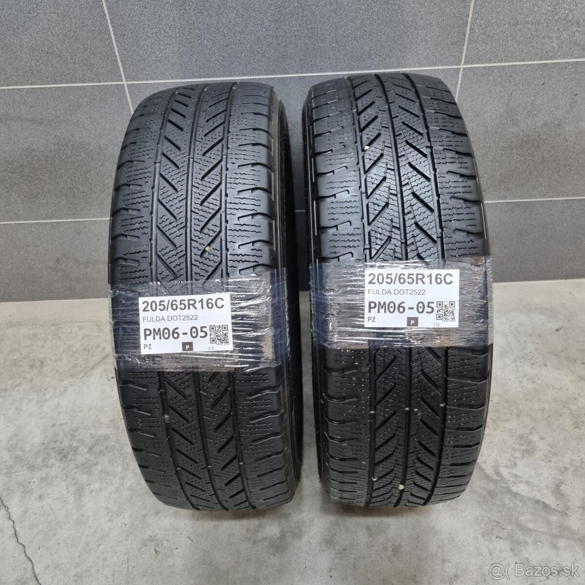 Dodávkové zimné pneu 205/65 R16C FULDA DOT2522