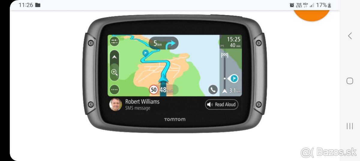 Navigacia Tom Tom Rider 500