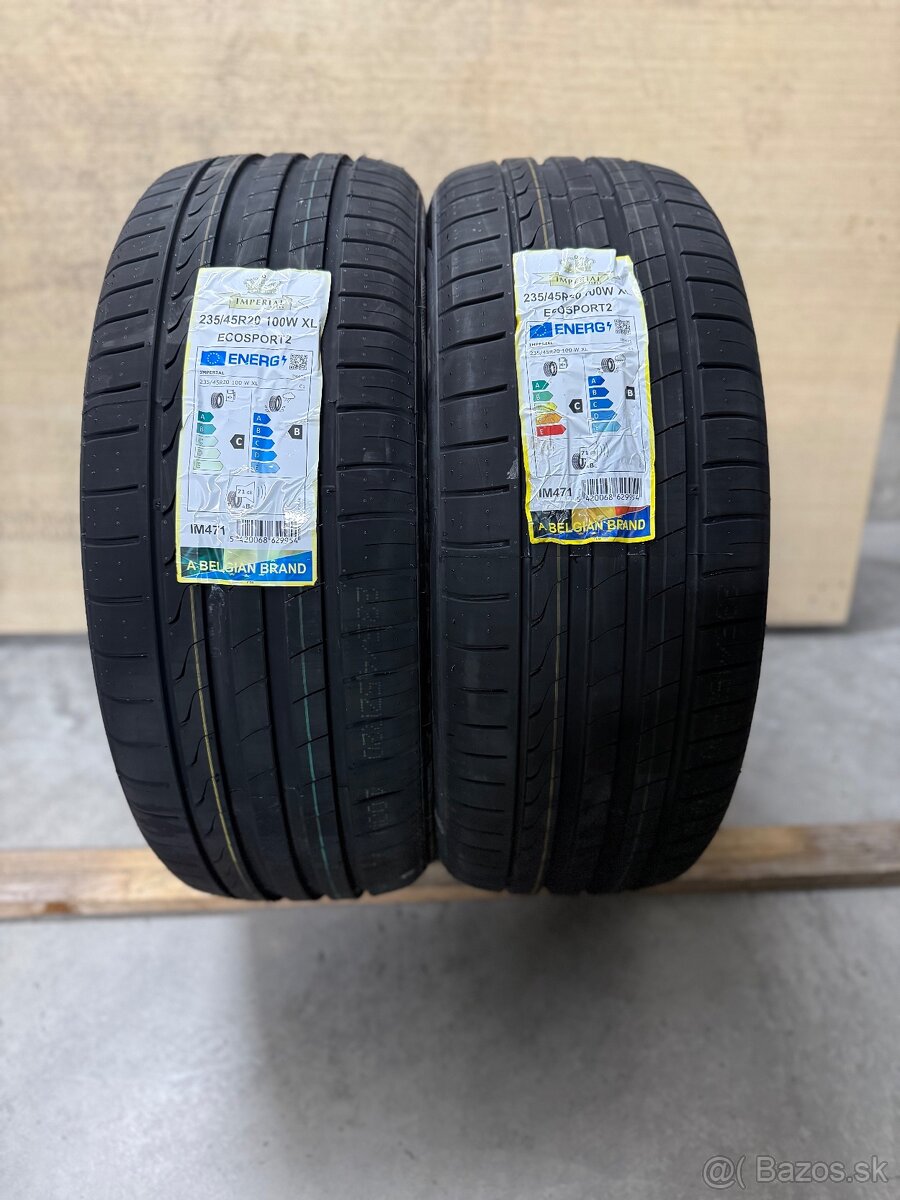 Nepoužité letné pneumatiky 235/45/20 Imperial Ecosport 2