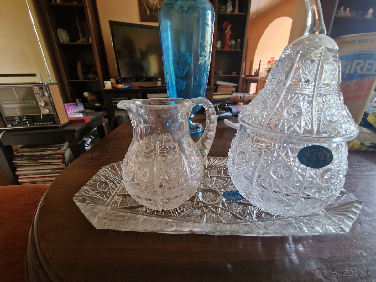 Ručne brúsený 24% pb kvalitný kryštál