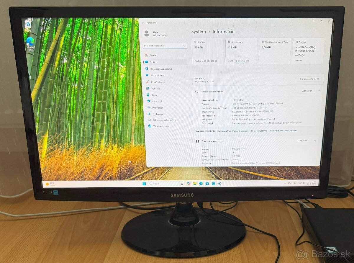 24" LED Monitor Samsung LS24B350H